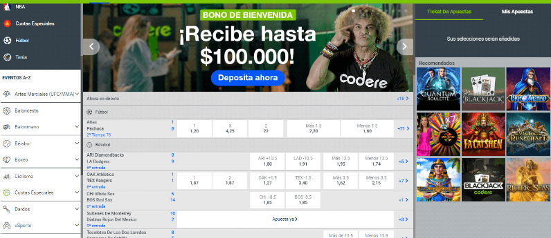 Codere Apuestas deportivas