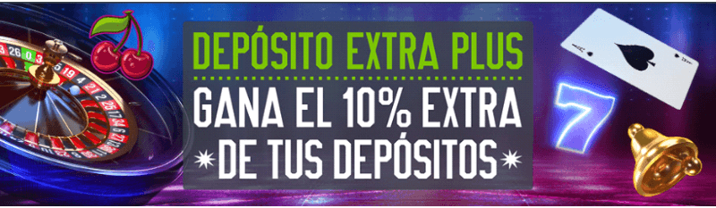 Codere Colombia: deposito extra plus