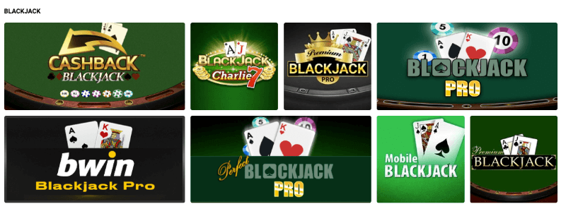 Bwin Casino: blackjack