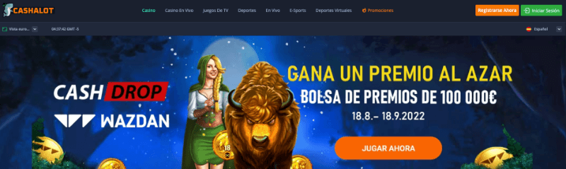 Cashalot Colombia: promocion cashdrop