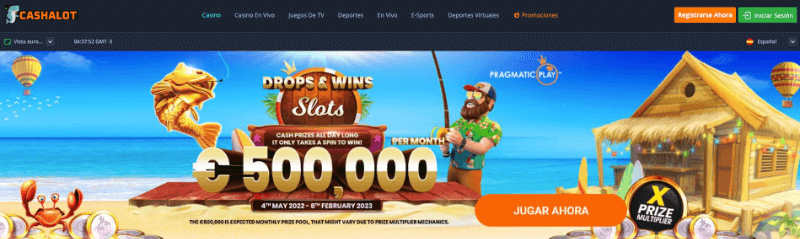 Cashalot Colombia: promocion drop&win