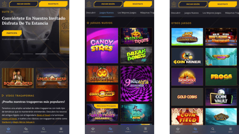 21 casino app