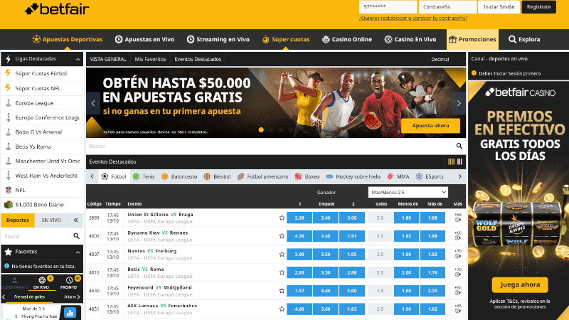 Betfair apuestas deportivas