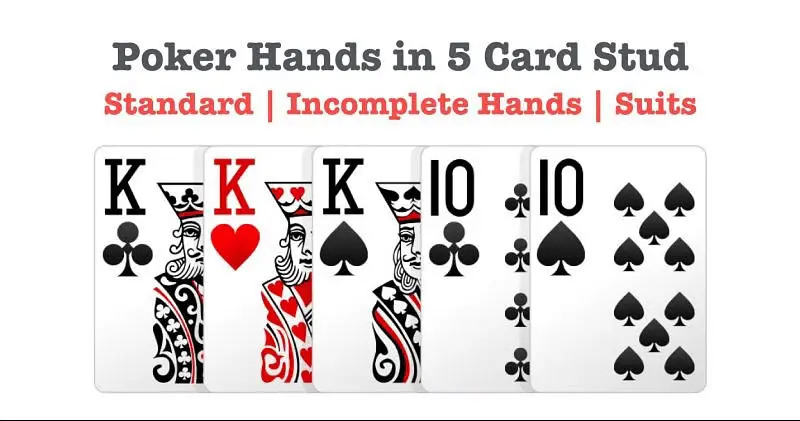 Póker online: 5 card stud