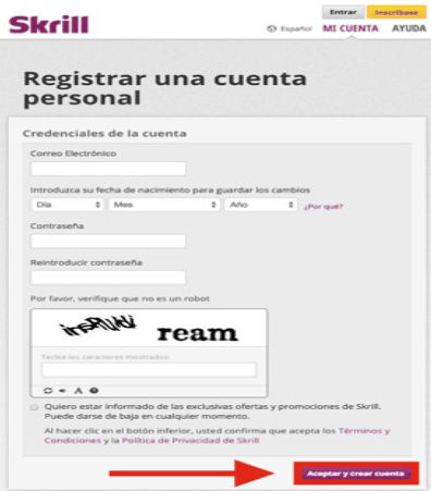 skrill registro