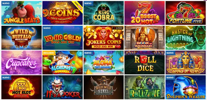 PlayAmo casino: tragamonedas